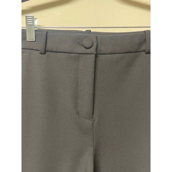 J CREW High Rise Cameron Black Trousers, Flat Front, Sz 6 - Picture 5 of 9